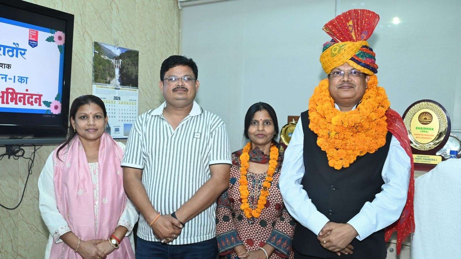 खपरैल के स्कूल से NHPC के कार्यपालक निदेशक तक पहुंचे एस.पी. राठौर